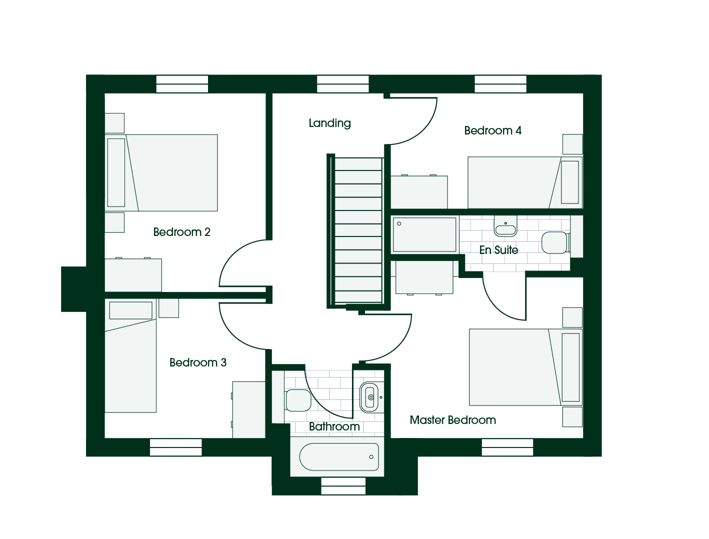 Rufford 4 phase 7 first floor sleep 2