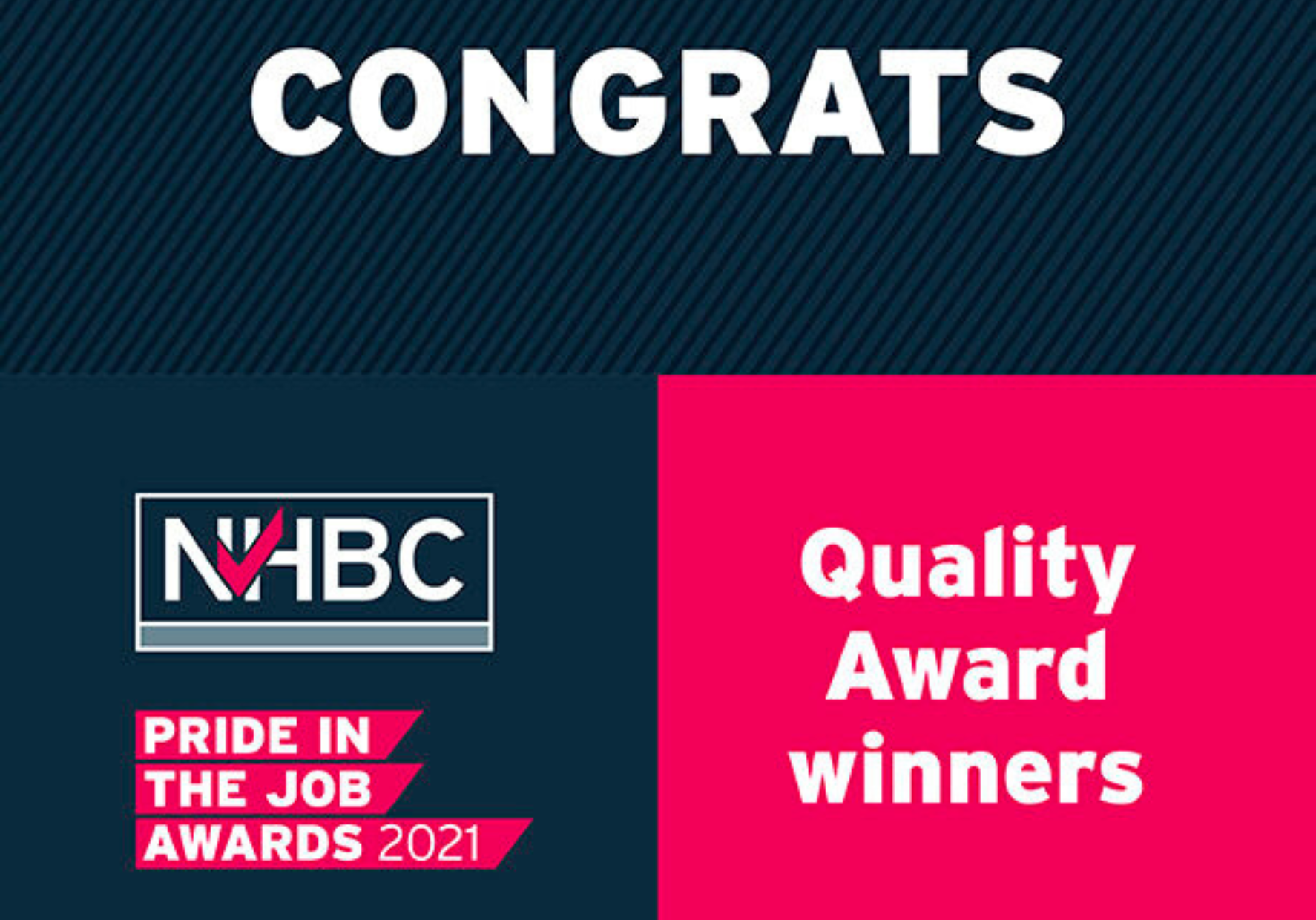 NHBC Pride in the Job Award Double Win | Kingswood Homes