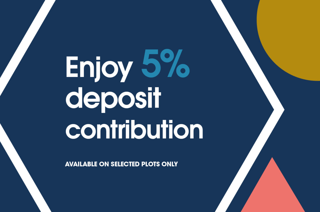 5% deposit contribution