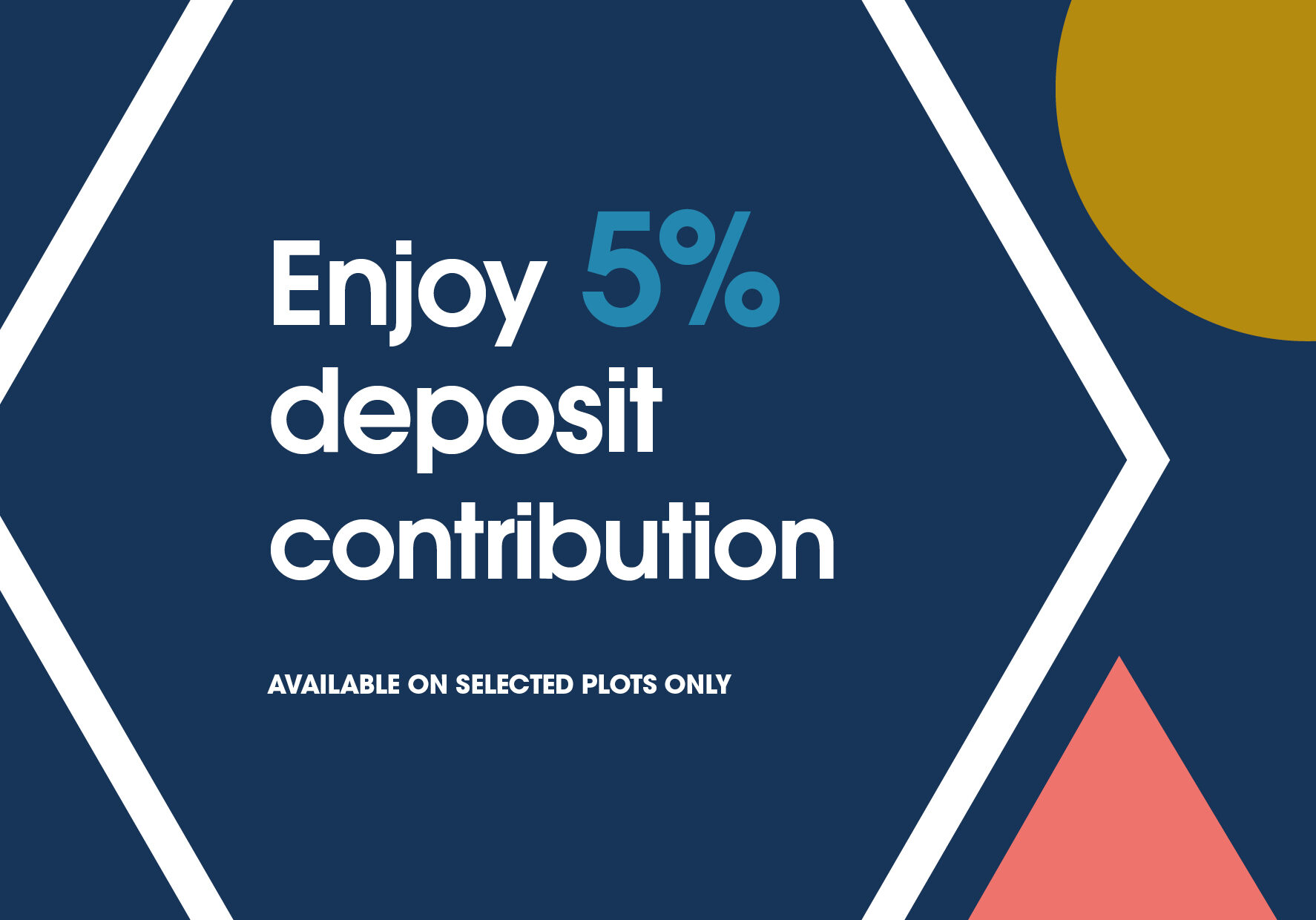 5% deposit contribution