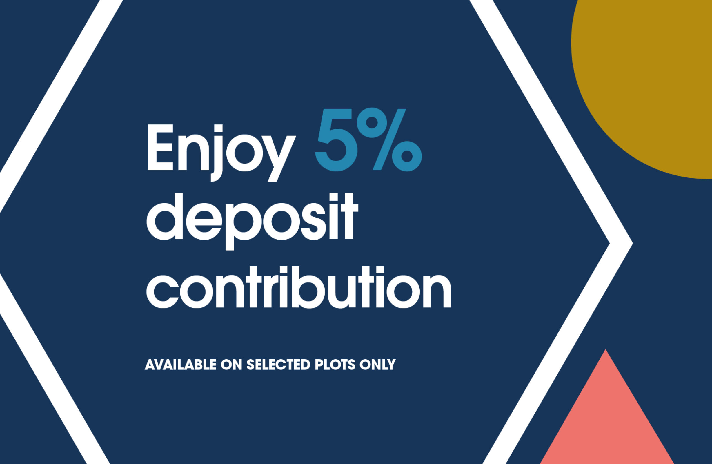 5% deposit contribution