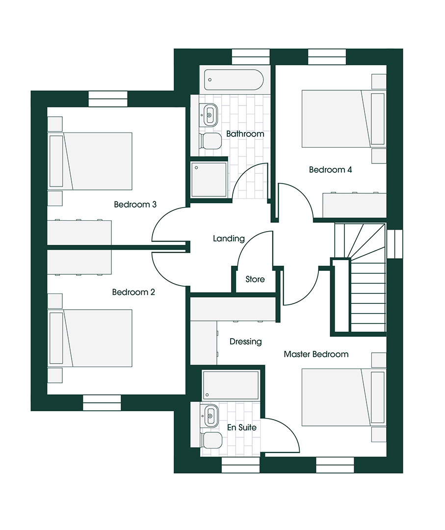 SCARISBRICK 4 GH10 FF STANDARD