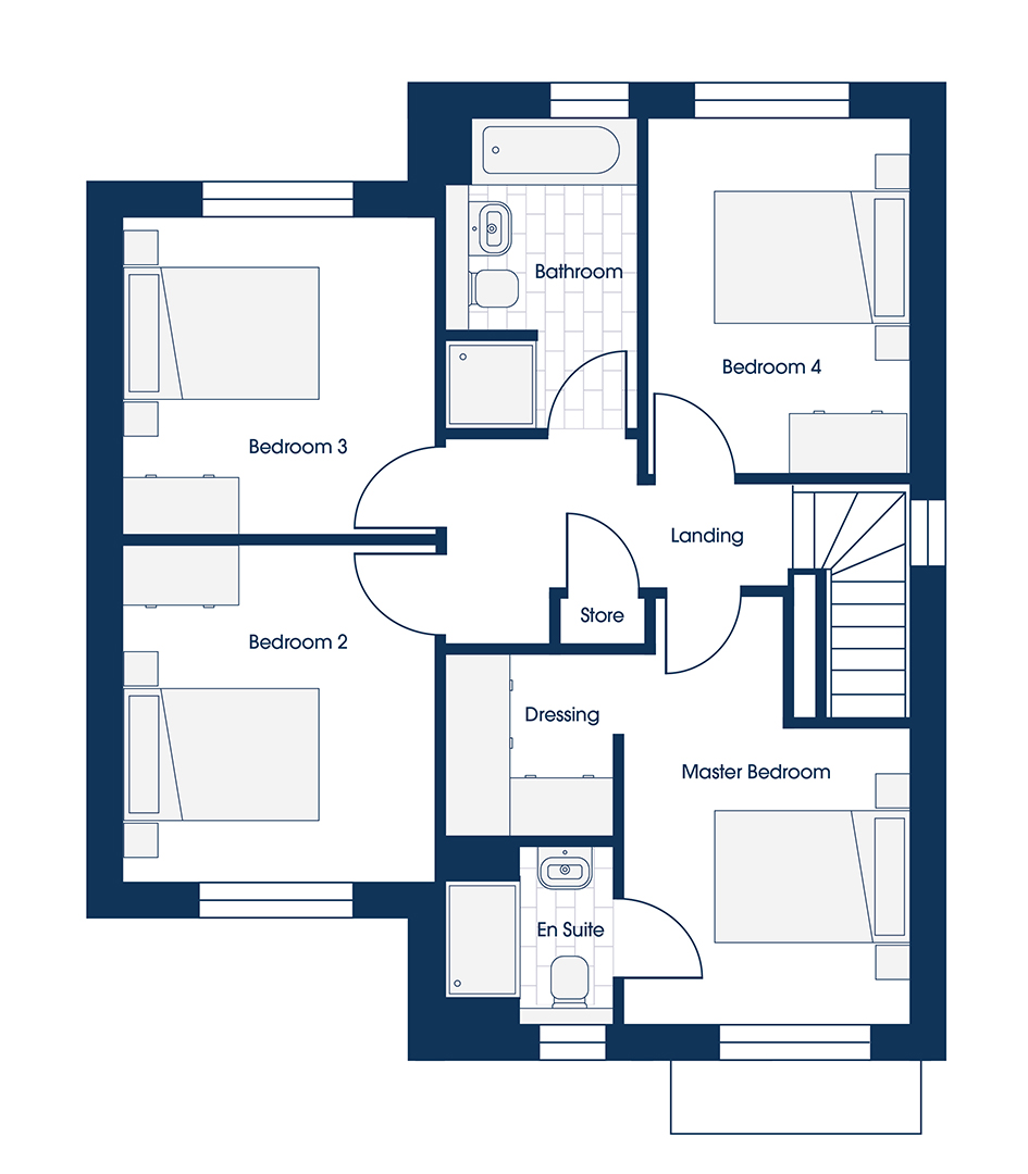 Byre 4 BB05 FF standard