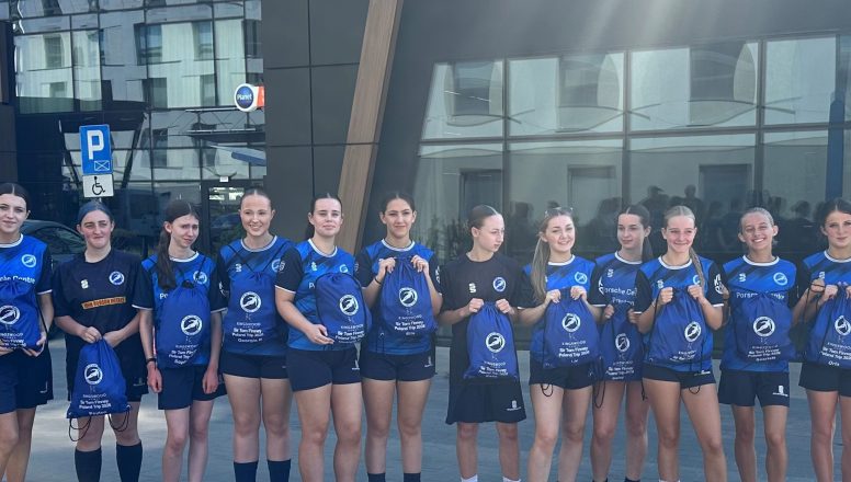 Kingswood Homes Backs Sir Tom Finney Football Club Girls’ Team with Kit Bag Sponsorship for Poland Tournament Trip