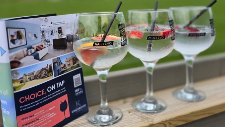 KINGSWOOD HOMES SPONSORS BLACKBURN AND DARWEN BEER AND GIN FESTIVAL