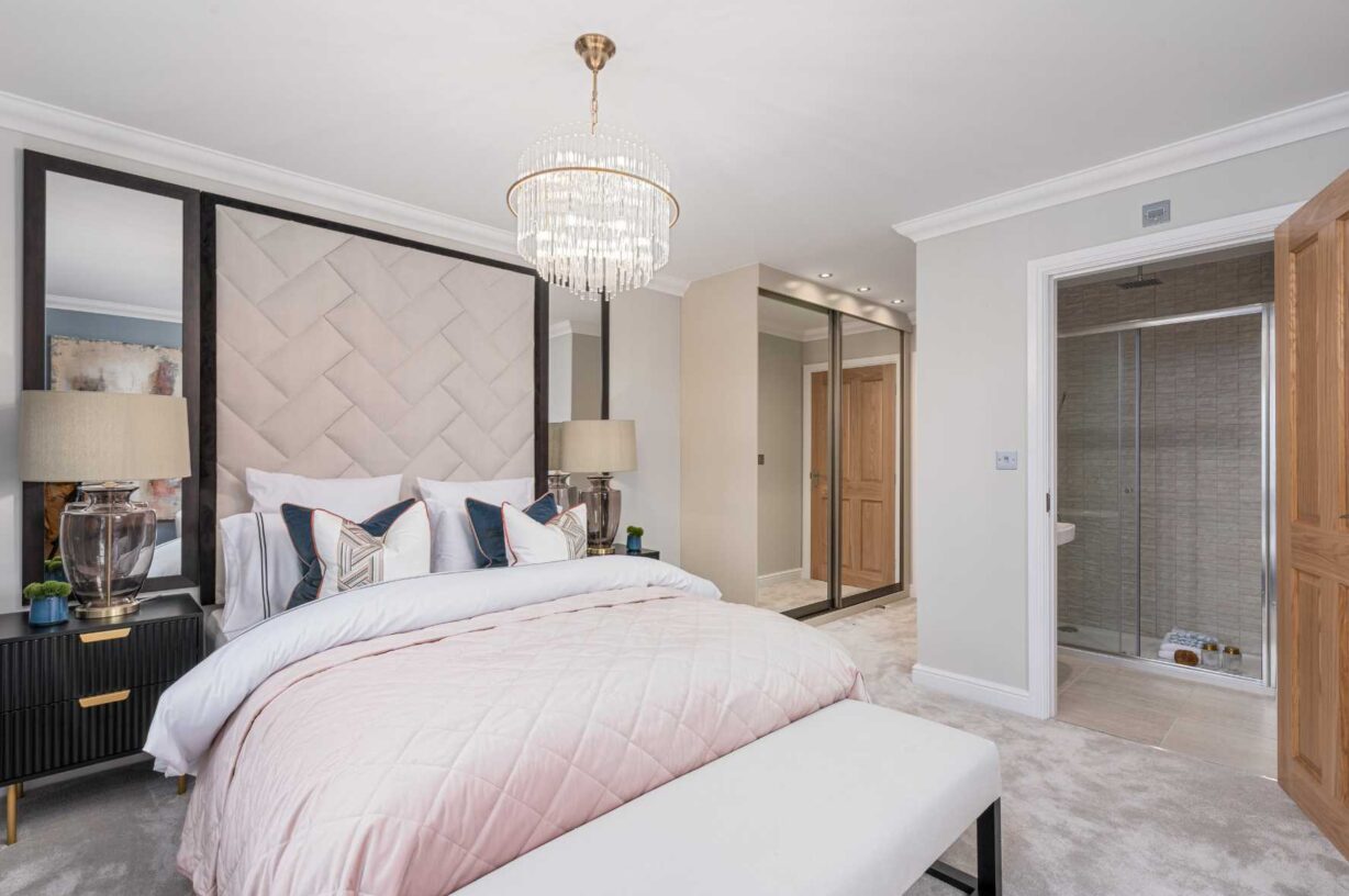 bedroom with en suite bathroom