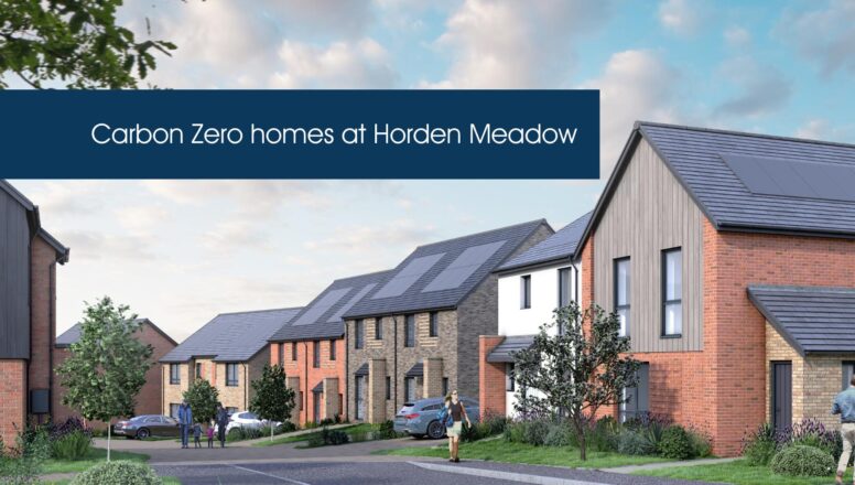 CARBON ZERO HOMES NOW AVAILABLE AT HORDEN MEADOW