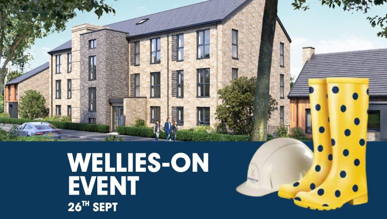 HOUSEHUNTERS INVITED TO GET THEIR WELLIES ON AT SPINNERS BROOK APARTMENT EVENT