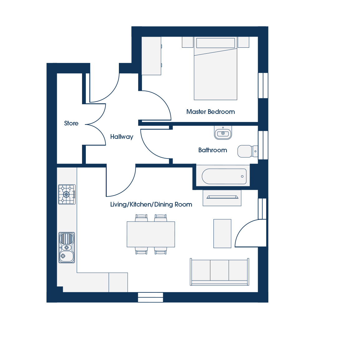 Plot 3 and 72 TMQ apartment floor plan