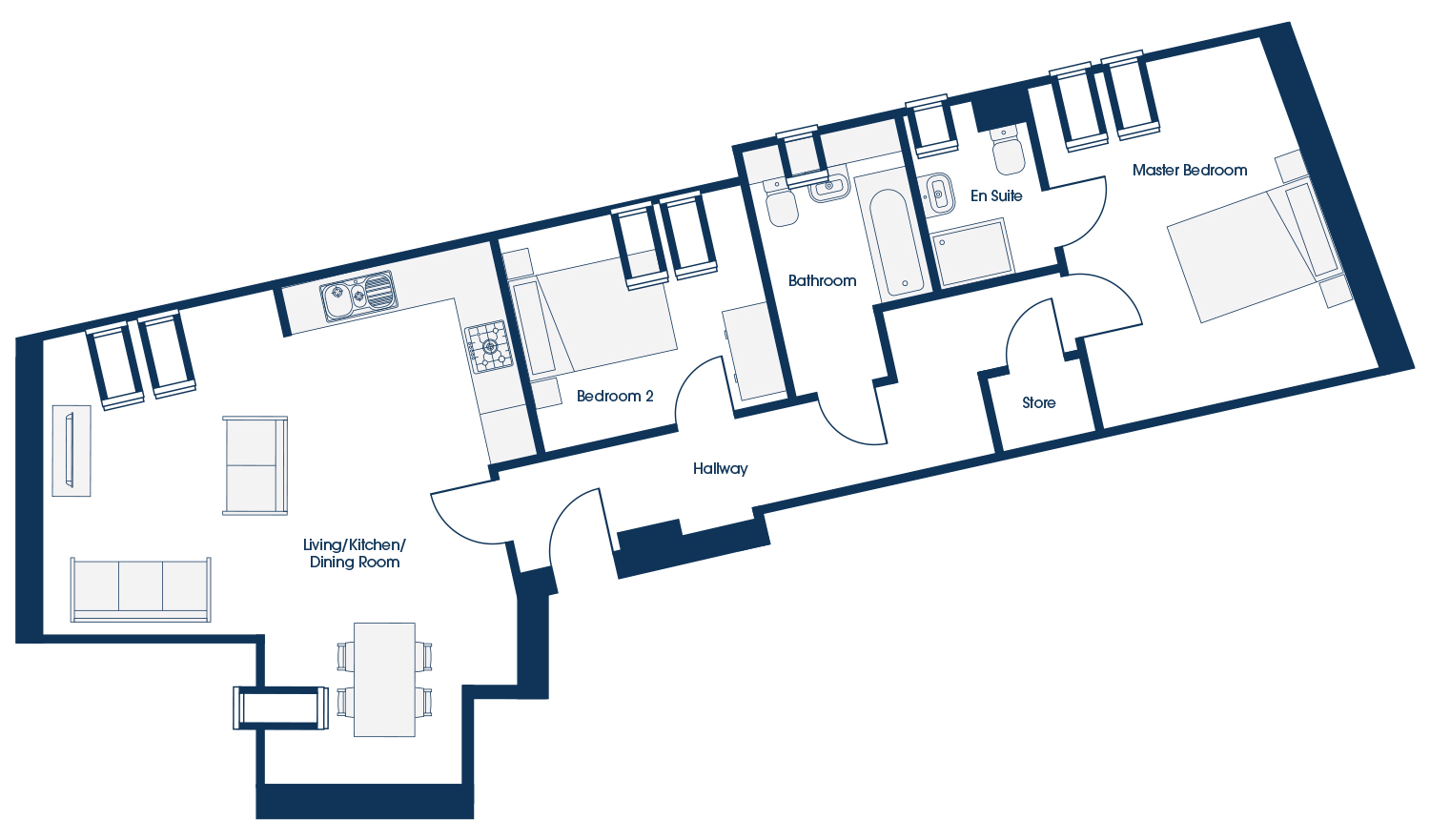 Plot 77 TMQ apartment floor plan