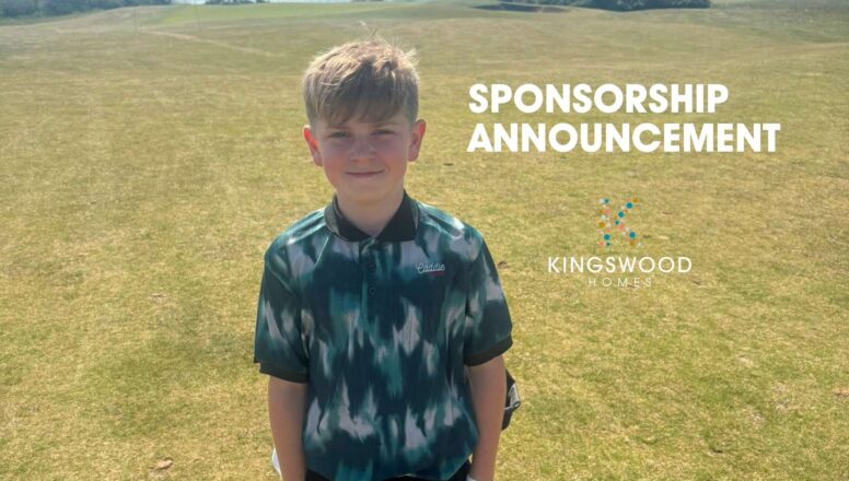 KINGSWOOD HOMES TEES UP SPONSORSHIP OF YOUNG GOLFER