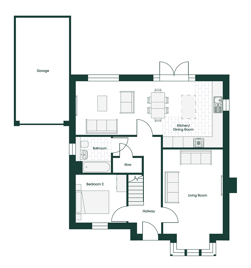 Whittle CROS2M floor plans