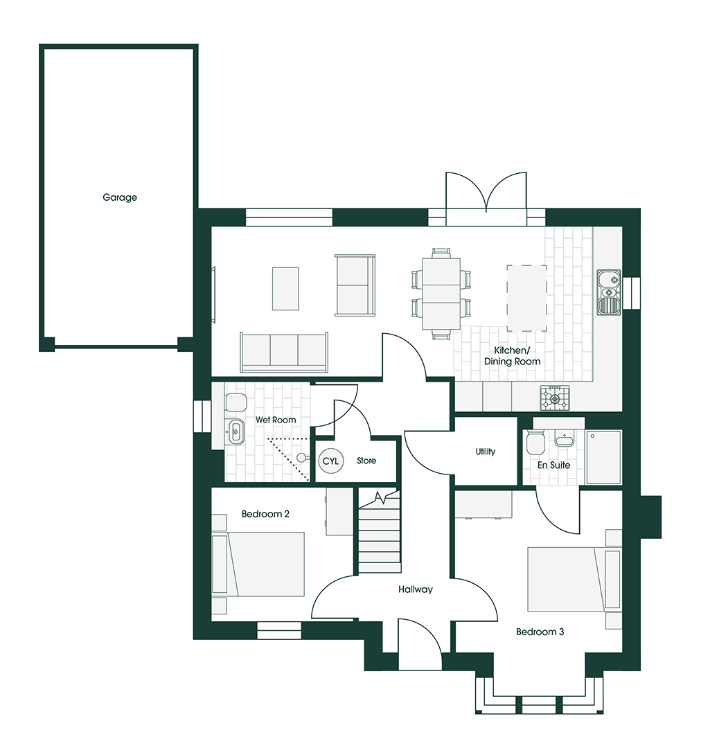 Whittle CROS2M floor plans