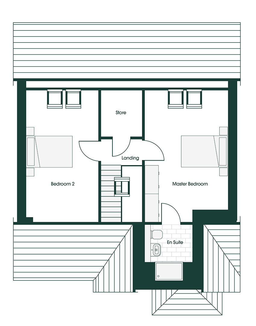 Whittle CROS3M floor plans
