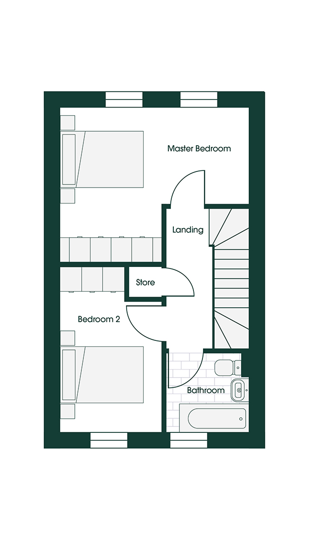 Whittle PEND2 floor plans