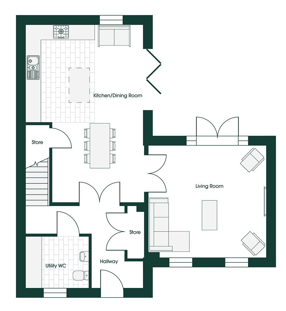 Whittle RIB4 floor plans