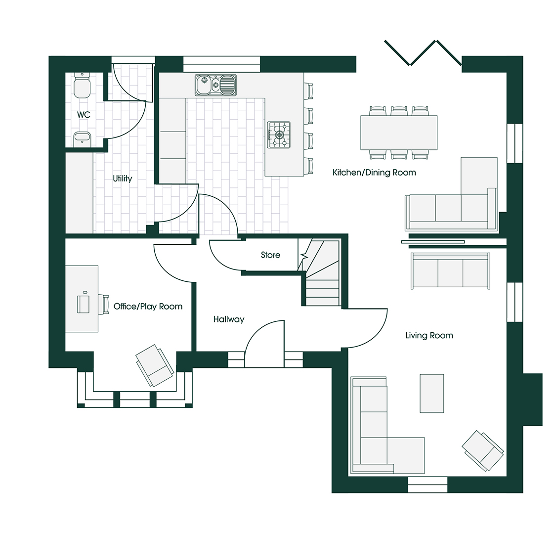Whittle RIB5 floor plans