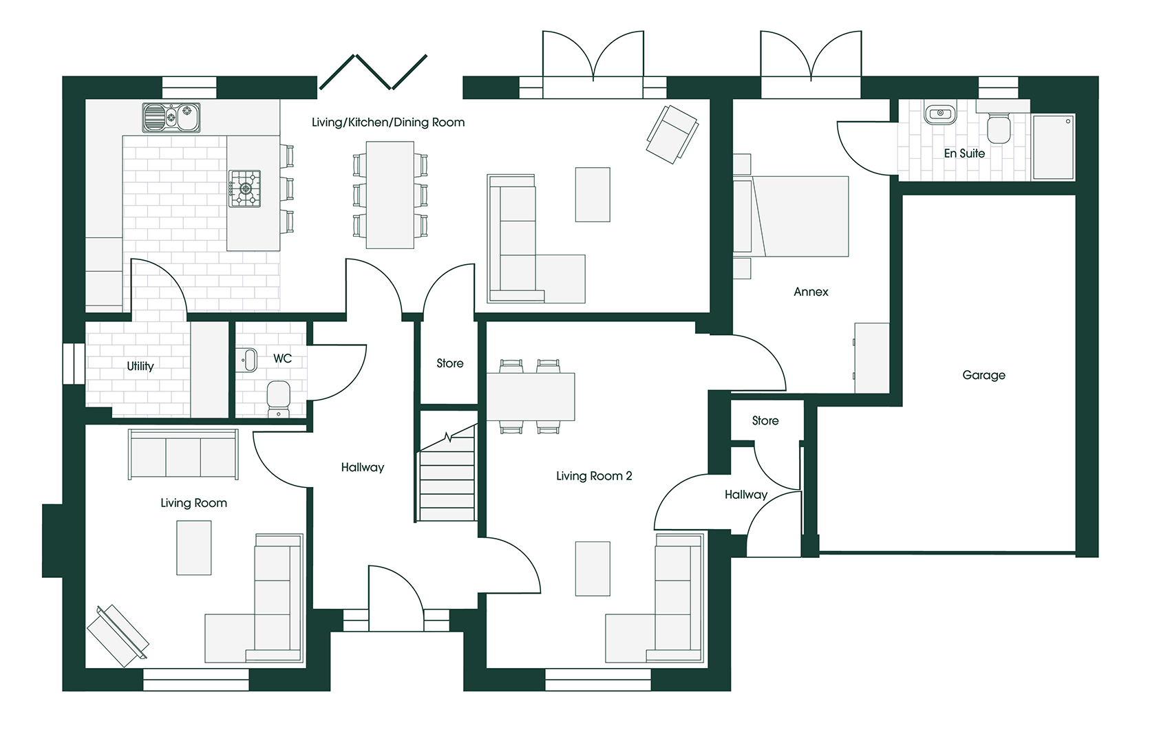 Whittle RIB6 floor plan