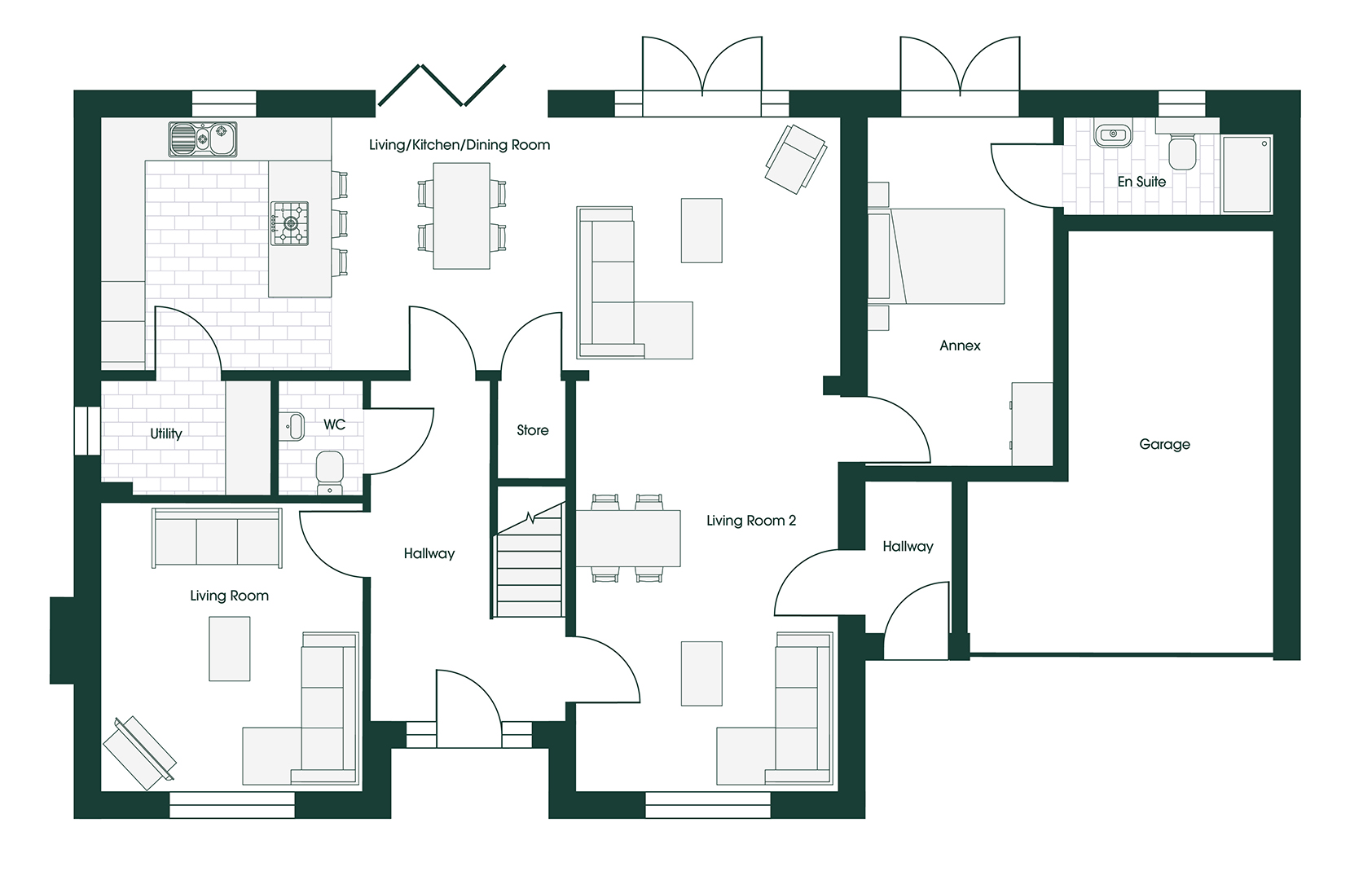 Whittle RIB6 floor plan