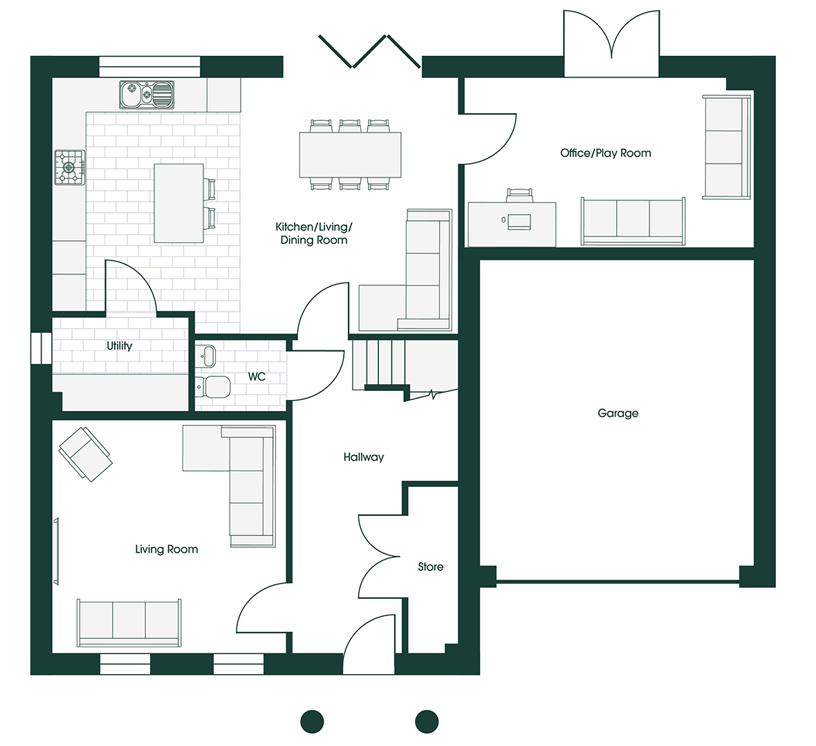 Whittle RIV5M floor plans