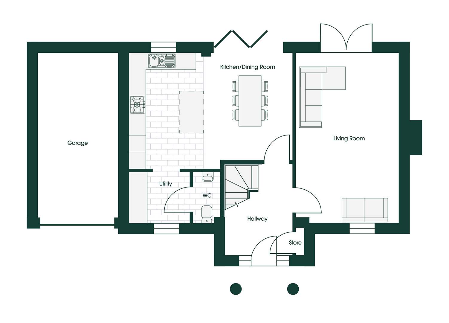 Whittle RUFF5 floor plans