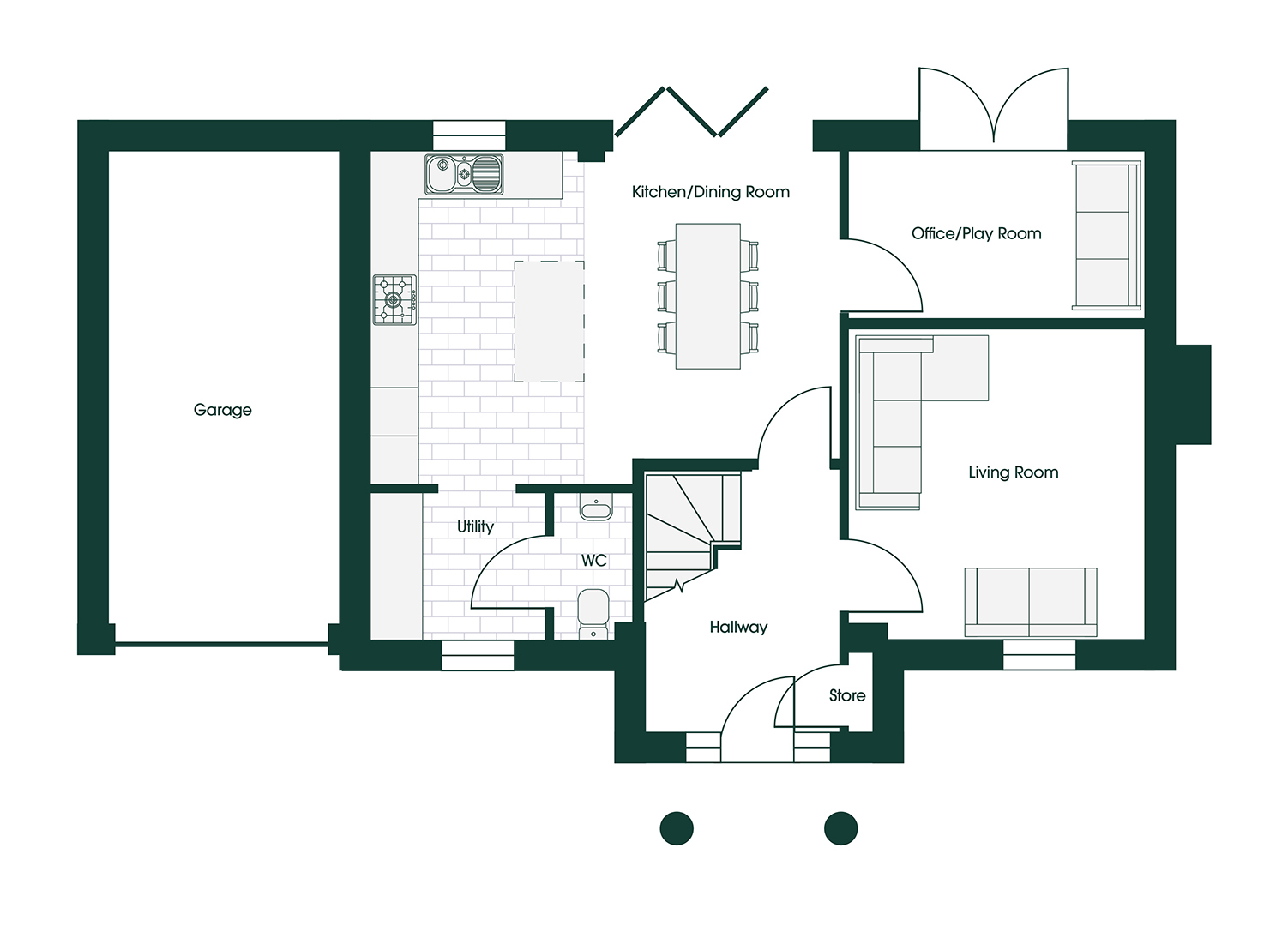 Whittle RUFF5 floor plans