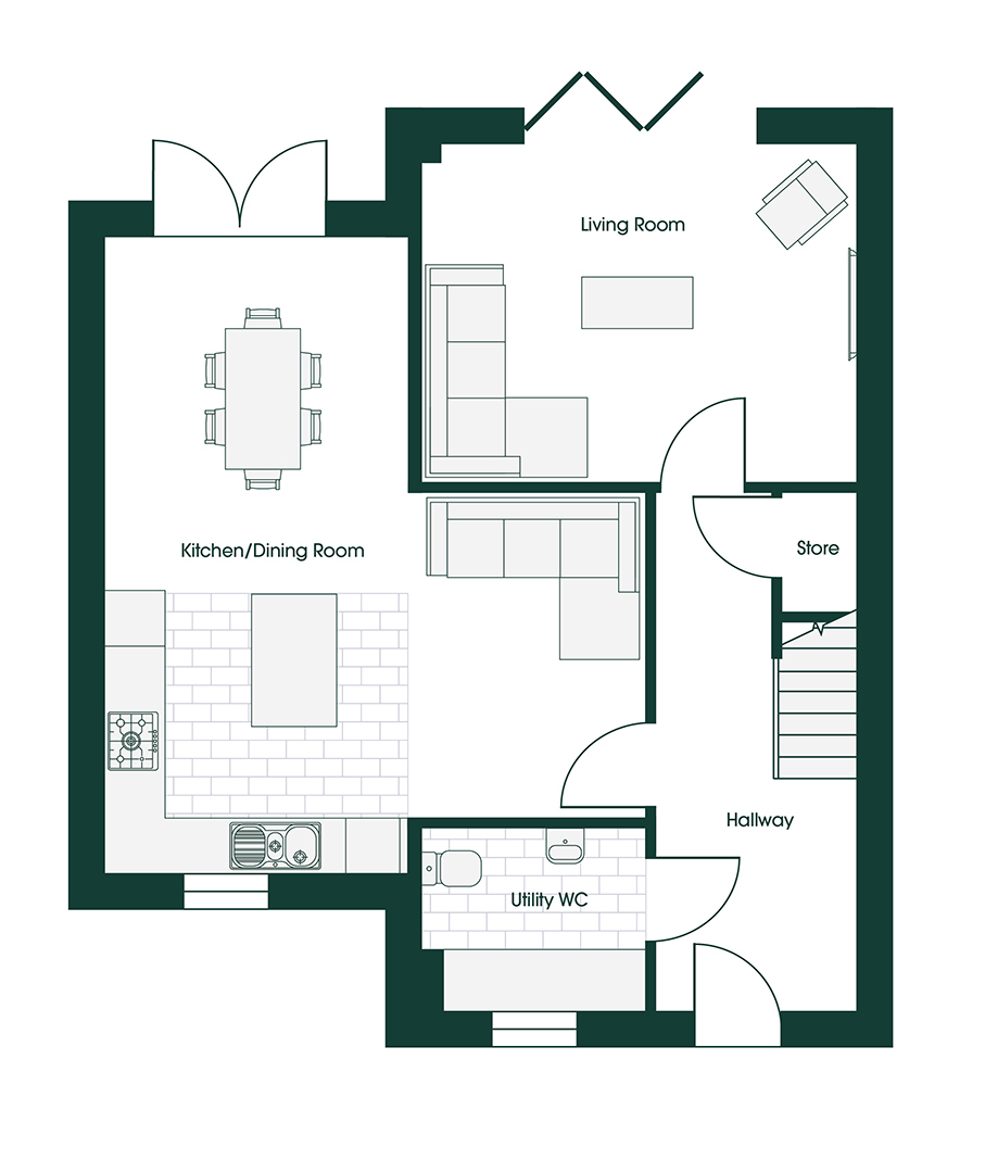 Whittle SCAR4 floor plans