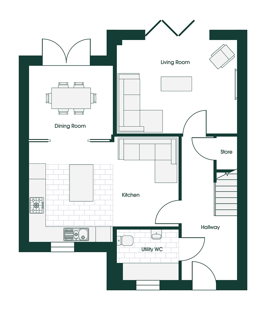 Whittle SCAR4 floor plans