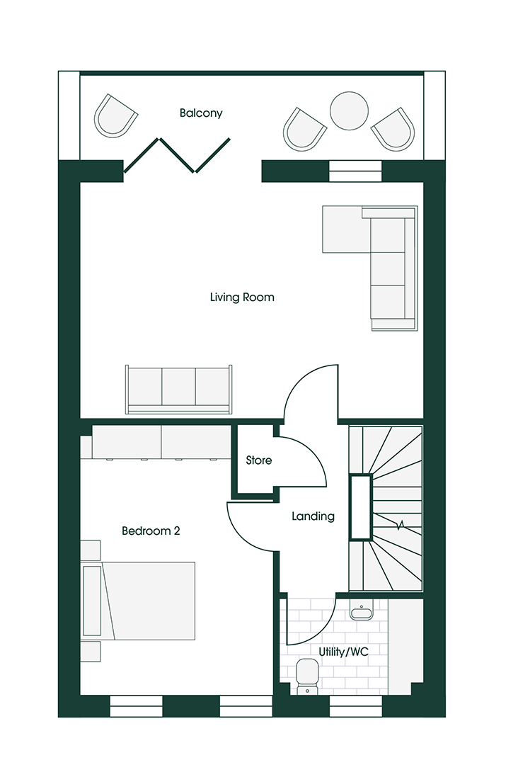 Whittle TOWNH4 floor plans