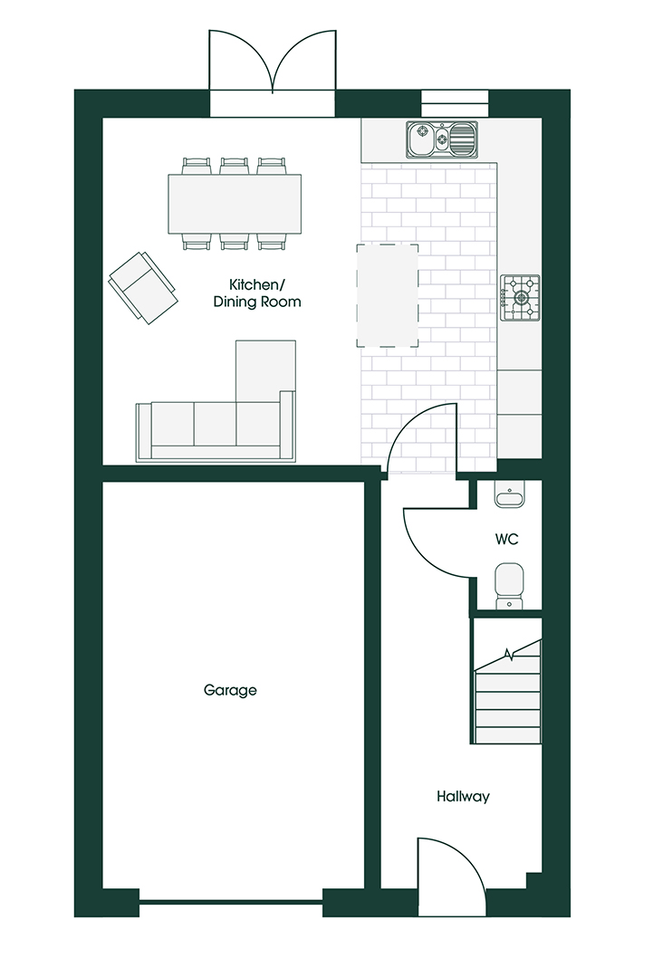 Whittle TOWNH4 floor plans